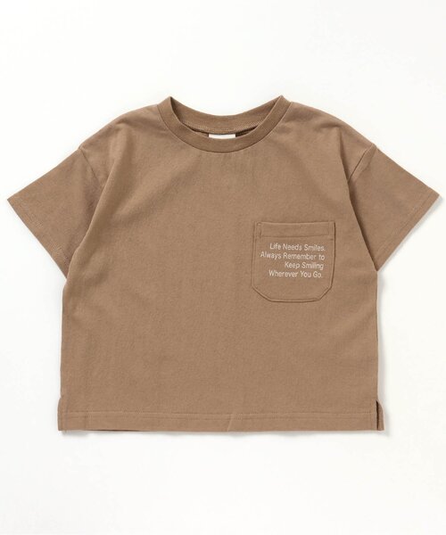 BREEZE（ブリーズ）の「WEB限定 カラバリポケットTシャツ（Tシャツ/カットソー・キッズ・レインボー/その他9/ブラウン/オレンジ/ネイビー/パープル/イエロー/ミント・120/140/90/80/100/110/130）」の15枚目の写真