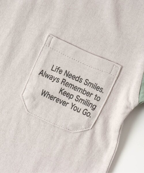 BREEZE（ブリーズ）の「WEB限定 カラバリポケットTシャツ（Tシャツ/カットソー・キッズ・レインボー/その他9/ブラウン/オレンジ/ネイビー/パープル/イエロー/ミント・120/140/90/80/100/110/130）」の18枚目の写真