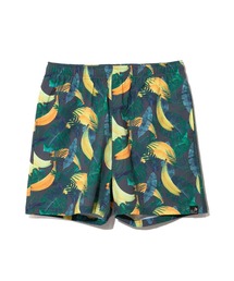 4WAYストレッチサッカー総柄プリントイージーショーツ