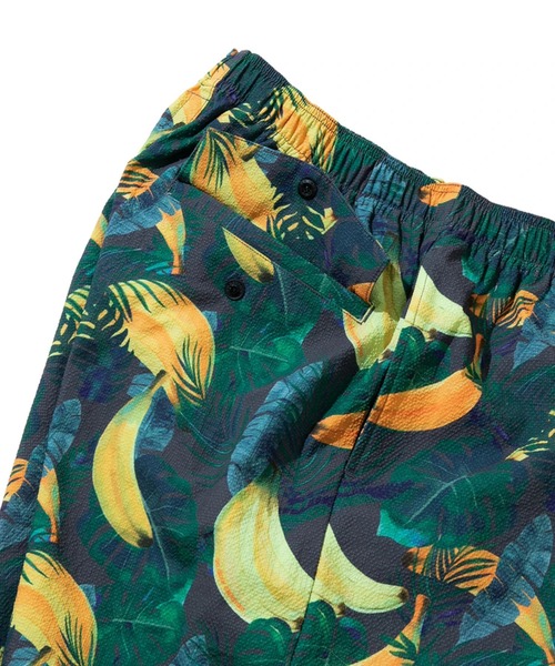 go slow caravan（ゴースローキャラバン）の「4WAYストレッチサッカー総柄プリントイージーショーツ（その他パンツ・メンズ・その他1/ブラック系その他/パープル系その他・MEDIUM/X-LARGE/LARGE）」の10枚目の写真