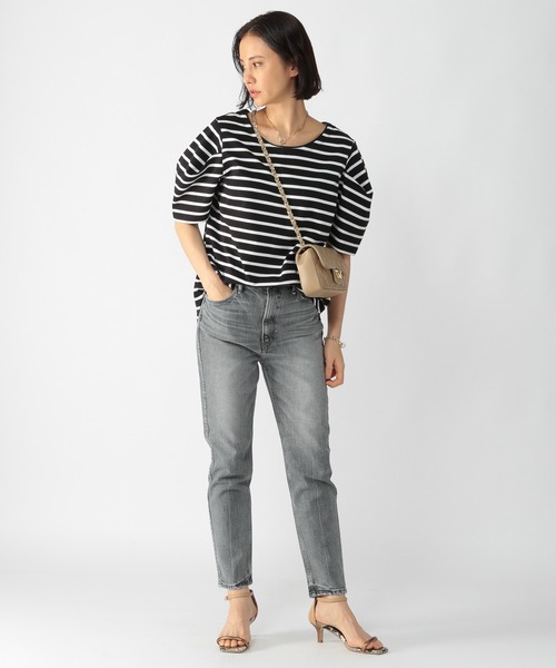 upperhights(アッパーハイツ)の「BARNYARDSTORM / 【upper hights】別注 THE HIGH RISE STELLA(デニムパンツ・レディース・グレー/グレイッシュベージュ・00/0/1/2)」の12枚目の写真