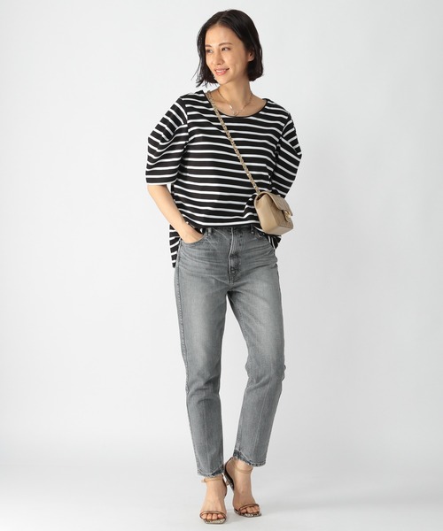 upperhights(アッパーハイツ)の「BARNYARDSTORM / 【upper hights】別注 THE HIGH RISE STELLA(デニムパンツ・レディース・グレー/グレイッシュベージュ・00/0/1/2)」の5枚目の写真