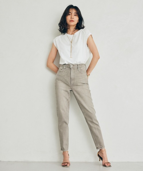 upperhights(アッパーハイツ)の「BARNYARDSTORM / 【upper hights】別注 THE HIGH RISE STELLA(デニムパンツ・レディース・グレー/グレイッシュベージュ・00/0/1/2)」の17枚目の写真