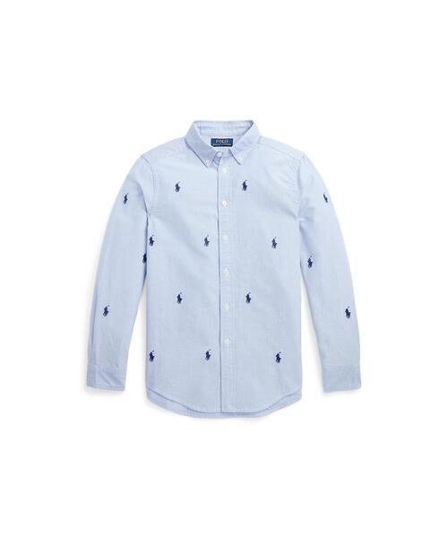 Polo ポニー コットン オックスフォード シャツ