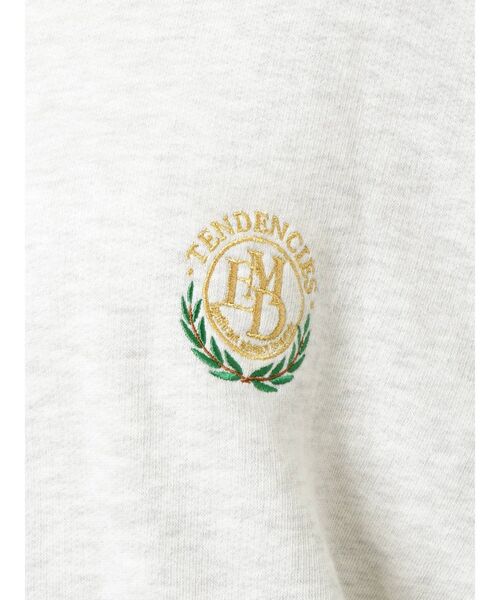 EMODA(エモダ)の「エンブレムロゴスウェット(スウェット・レディース・ホワイト/グレー/ブラック/ネイビー・FREE)」の12枚目の写真