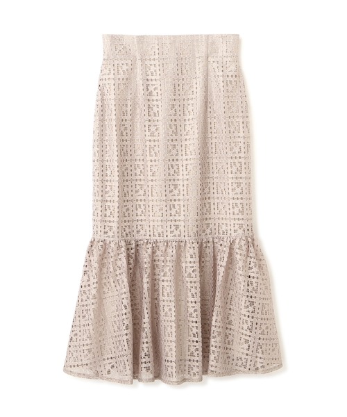 PROPORTION BODY DRESSING（プロポーションボディドレッシング）の「スクエアレースマーメイドスカート / 1212220805（スカート・レディース・パープル/ネイビー/グレー・SMALL/MEDIUM）」の17枚目の写真