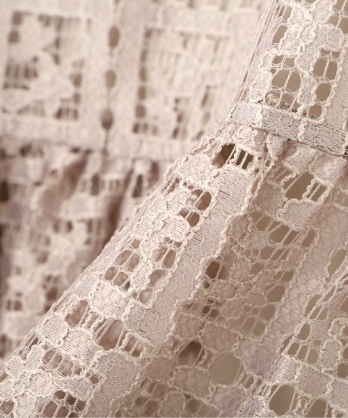 PROPORTION BODY DRESSING（プロポーションボディドレッシング）の「スクエアレースマーメイドスカート / 1212220805（スカート・レディース・パープル/ネイビー/グレー・SMALL/MEDIUM）」の18枚目の写真