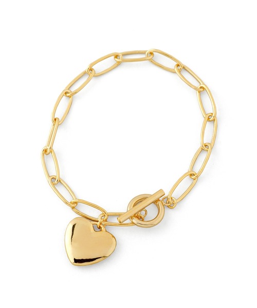 ANEMONE(アネモネ)の「メタルハートマンテルブレスレット(ブレスレット・レディース・シルバー/ゴールド・FREE)」の4枚目の写真