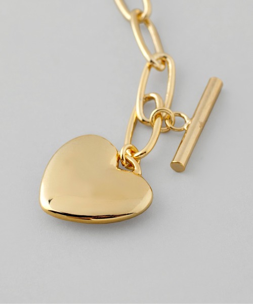 ANEMONE(アネモネ)の「メタルハートマンテルブレスレット(ブレスレット・レディース・シルバー/ゴールド・FREE)」の5枚目の写真