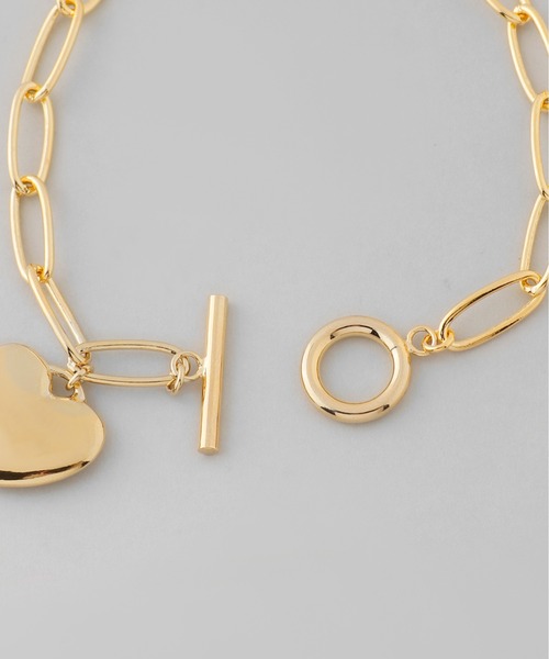 ANEMONE(アネモネ)の「メタルハートマンテルブレスレット(ブレスレット・レディース・シルバー/ゴールド・FREE)」の8枚目の写真