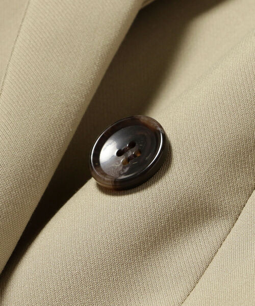 Ray BEAMS（レイビームス）の「Ray BEAMS / ノースリーブ 4ボタン ダブル ジャケット（ベスト・レディース・ダークブラウン/ベージュ・0/1）」の19枚目の写真