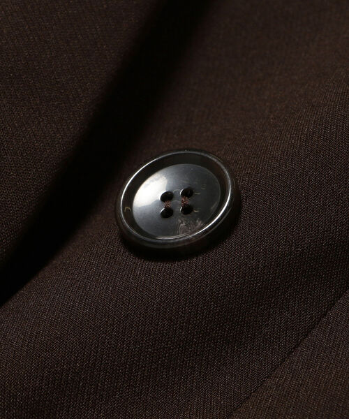Ray BEAMS（レイビームス）の「Ray BEAMS / ノースリーブ 4ボタン ダブル ジャケット（ベスト・レディース・ダークブラウン/ベージュ・0/1）」の21枚目の写真