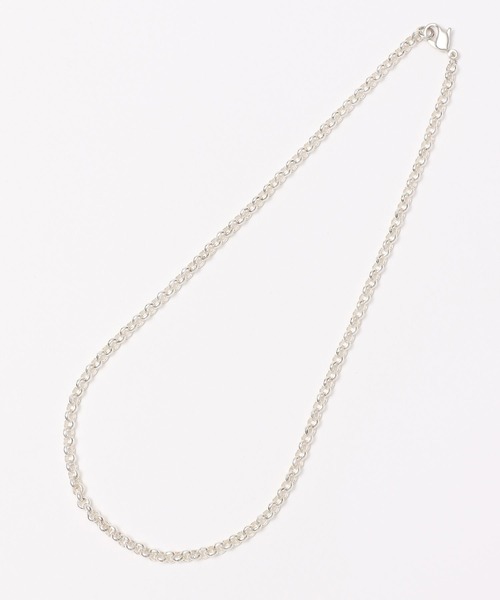 A part by（アパートバイ）の「【一部店舗限定・シルバー925シリーズ】silver925_チェーンネックレス  163458（ネックレス・レディース・シルバー/ゴールド・FREE）」の7枚目の写真