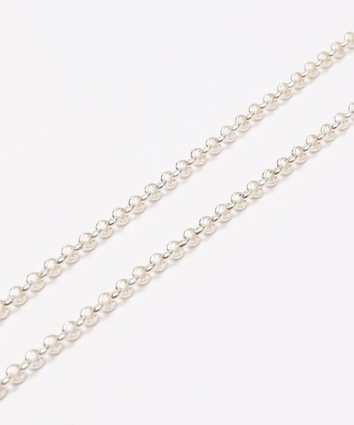A part by（アパートバイ）の「【一部店舗限定・シルバー925シリーズ】silver925_チェーンネックレス  163458（ネックレス・レディース・シルバー/ゴールド・FREE）」の10枚目の写真