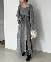 one after another NICE CLAUP | ベルトセットロングワンピース(ワンピース)