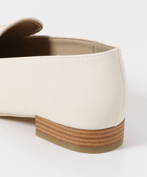 SENSE OF PLACE by URBAN RESEARCH（センスオブプレイスバイアーバンリサーチ）の「フェイクレザービットローファー（ローファー・レディース・ブラウン/ブラック/アイボリー・X-LARGE/LARGE/SMALL/MEDIUM）」の18枚目の写真