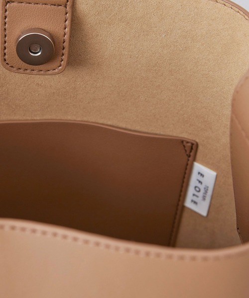 TOPKAPI EFOLE(トプカピエフォル)の「【EFOLE】 【インフルエンサーyui×EFOLE コラボ】ワンハンドル トートバッグ(ショルダーバッグ・レディース・ブラウン/ベージュ・FREE)」の14枚目の写真