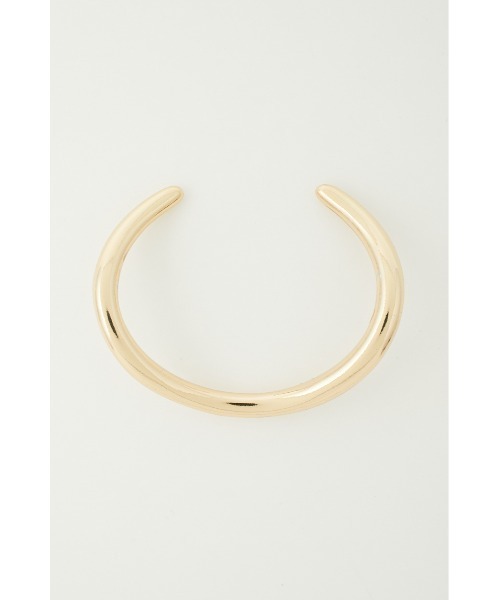 AZUL by moussy(アズールバイマウジー)の「NUANCE CURVE METAL BANGLE/ニュアンスカーブメタルバングル(ブレスレット・レディース・シルバー/ゴールド系その他・FREE)」の10枚目の写真