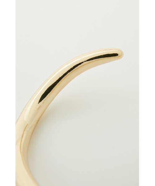 AZUL by moussy(アズールバイマウジー)の「NUANCE CURVE METAL BANGLE/ニュアンスカーブメタルバングル(ブレスレット・レディース・シルバー/ゴールド系その他・FREE)」の14枚目の写真