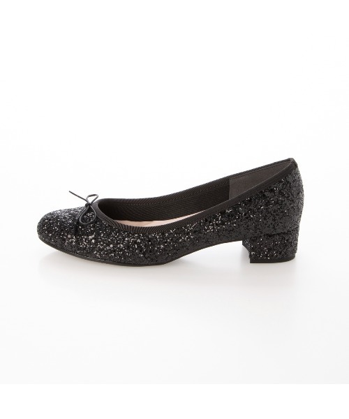 Launa lea ballet（ラウナレア バレエ）の「【新色】ラウンドグリッターバレエシューズ(B5601A)（バレエシューズ・レディース・グレイッシュベージュ/ブラック/シルバー/オフホワイト/ピンクベージュ・22.5cm/23.5cm/24.5cm/23.0cm/24.0cm/25.0cm/22.0cm/25.5cm/26.0cm/21.5cm）」の22枚目の写真