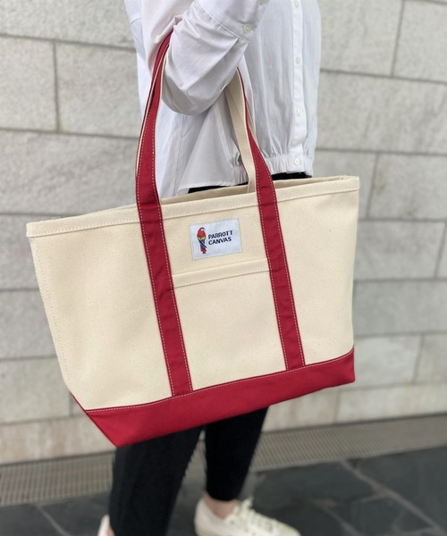 PARROTT CANVAS（パロットキャンバス）の「PARROTT CANVAS/パロットキャンバス　グリーンビルクラシックトート　ミディアム（トートバッグ・メンズ・ライトブルー/ネイビー/レッド/オリーブ/イエロー/オレンジ/ブルー/その他/マスタード/ピンク・ONE SIZE/FREE）」の8枚目の写真