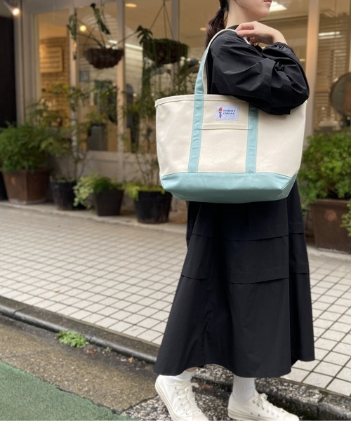 PARROTT CANVAS（パロットキャンバス）の「PARROTT CANVAS/パロットキャンバス　グリーンビルクラシックトート　ミディアム（トートバッグ・メンズ・ライトブルー/ネイビー/レッド/オリーブ/イエロー/オレンジ/ブルー/その他/マスタード/ピンク・ONE SIZE/FREE）」の18枚目の写真