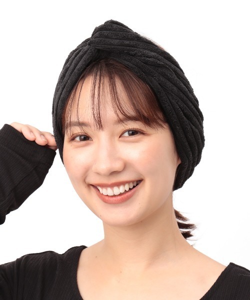 チチカカ（チチカカ）の「コーデュロイヘアバンド（ヘアバンド・レディース・ブラック/グリーン/ブラウン・FREE）」の16枚目の写真