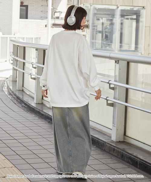 NIKE ワンポイント ベースボールシャツ ビッグシルエット 白 XL レア XL NIKE ナイキ 新品 スウェット オーバーサイズ トレーナー