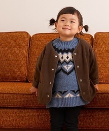 GUNZE | 【KIDS】【GUNZE×TYPY】エアリーフリースノーカラージャケット(ノーカラージャケット)