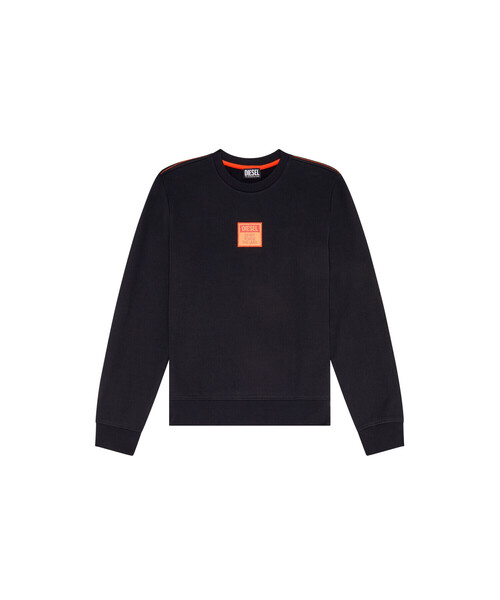 DIESEL(ディーゼル)の「メンズ スウェット パッチデザイン(スウェット・メンズ・ホワイト/グレー/ブラック・X-LARGE/X-SMALL/XX-LARGE/SMALL/XXX-LARGE/LARGE/MEDIUM)」の16枚目の写真