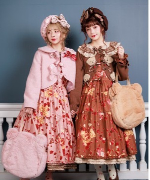 PINK HOUSE(ピンクハウス)の「【PINK HOUSE×misako aoki】クマバッグ(トートバッグ・レディース・ピンク/アイボリー/キャメル・フリー)」の6枚目の写真