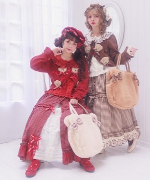 PINK HOUSE(ピンクハウス)の「【PINK HOUSE×misako aoki】クマバッグ(トートバッグ・レディース・ピンク/アイボリー/キャメル・フリー)」の7枚目の写真