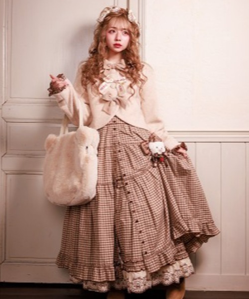 PINK HOUSE(ピンクハウス)の「【PINK HOUSE×misako aoki】クマバッグ(トートバッグ・レディース・ピンク/アイボリー/キャメル・フリー)」の11枚目の写真