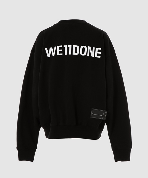 WE11DONE(ウェルダン)の「MOVIE COLLAGE SWEATSHIRT(スウェット・レディース・ブラック/ホワイト・S/M)」の3枚目の写真
