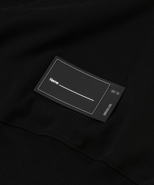WE11DONE(ウェルダン)の「MOVIE COLLAGE SWEATSHIRT(スウェット・レディース・ブラック/ホワイト・S/M)」の6枚目の写真