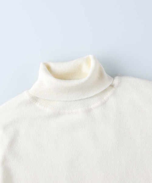 Salt&Pepper（ソルトアンドペッパー）の「【Salt&Pepper】タートルニット（ニット/セーター・メンズ・グレー/オフホワイト/ブラック・M/L/XL）」の7枚目の写真