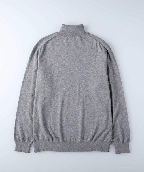 Salt&Pepper（ソルトアンドペッパー）の「【Salt&Pepper】タートルニット（ニット/セーター・メンズ・グレー/オフホワイト/ブラック・M/L/XL）」の13枚目の写真
