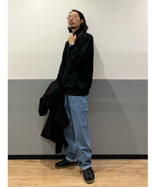 Salt&Pepper（ソルトアンドペッパー）の「【Salt&Pepper】タートルニット（ニット/セーター・メンズ・グレー/オフホワイト/ブラック・M/L/XL）」の17枚目の写真