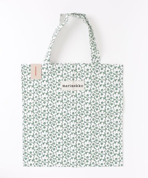 marimekko（マリメッコ）の「【MARIMADE】 fabric bag44x43（トートバッグ・レディース・ブルー系その他/ベージュ系その他/レッド系その他/オレンジ系その他/オレンジ/ブラック/ブラック×ホワイト/ブルー/ピンク系その他/レッド/ライラック/ライトブルー/グレー系その他2/ピンク系その他2/ブラック系その他/グレー系その他/ベージュ系その他2/グリーン系その他/ブラック系その他2/グリーン/ブラック系その他3/ベージュ系その他3/レッド系その他2/ダークオリーブ/ライトベージュ/イエロー系その他/ミント/グレー系その他3/ピンク系その他3/ブルー系その他2/ブラック系その他4/ライトグレー系/ワインレッド/ダークブルー/グリーン系その他2・FREE）」の20枚目の写真
