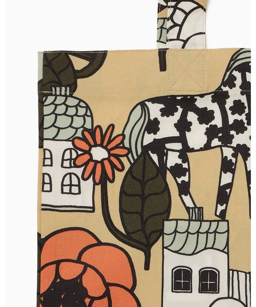 【MARIMADE】ファブリックバッグ 44x43（トートバッグ）｜marimekko（マリメッコ）