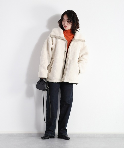 cepo（セポ）の「ハイネックボアジャケット 2WAY（ブルゾン）」 - WEAR