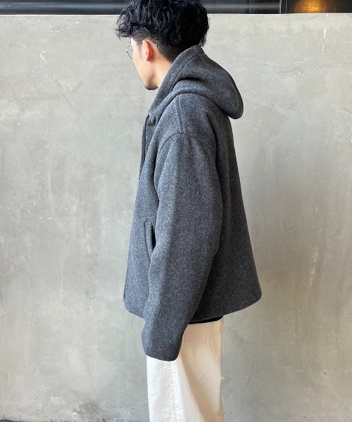 DANTON（ダントン）の「[DANTON/ダントン] ウールパイル ジップフード