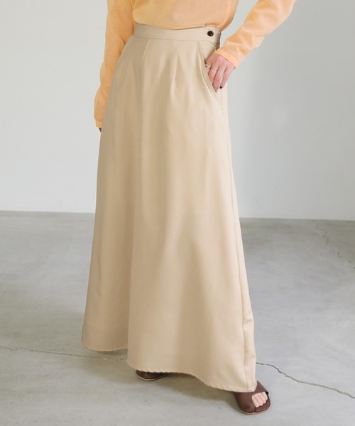 スカート mochako セール】フレアロングスカート（スカート）｜select MOCA（セレクト