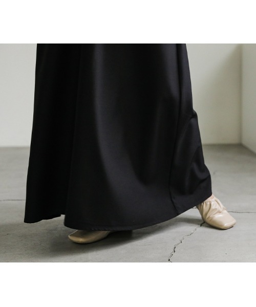 select MOCA（セレクトモカ）の「フレアロングスカート（スカート・レディース・アイボリー/ブラック・SMALL/MEDIUM）」の18枚目の写真