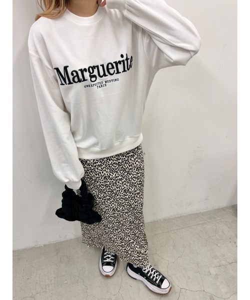 PHILLY（フィリー）の「Margueriteスウェット（スウェット・レディース・ブラック/その他1/グリーン/ホワイト・FREE）」の6枚目の写真