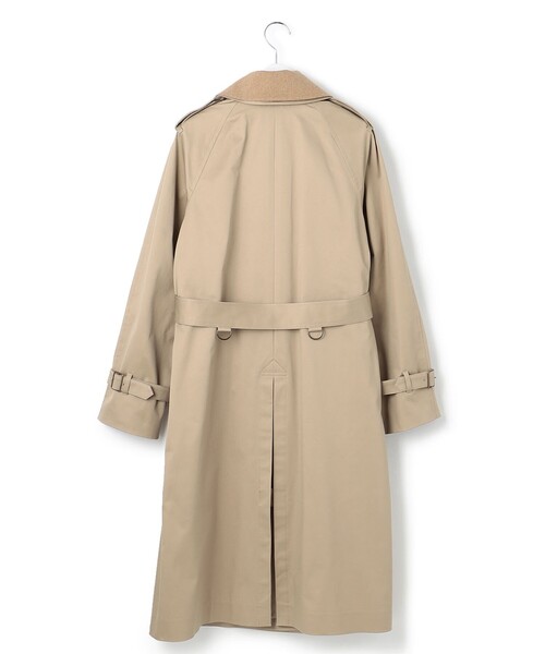 23区（ニジュウサンク）の「コットンギャバ トレンチコート（トレンチコート・レディース・ベージュ系・38/36/40）」の2枚目の写真