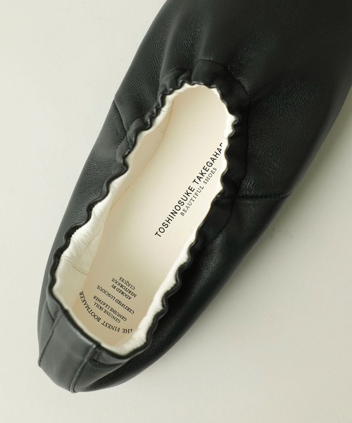 BEAUTIFUL SHOES（ビューティフルシューズ）の「【BEAUTIFUL SHOES / ビューティフルシューズ】BALLETSHOES / バレーシューズ（バレエシューズ・レディース・ブラック・23/23.5）」の8枚目の写真