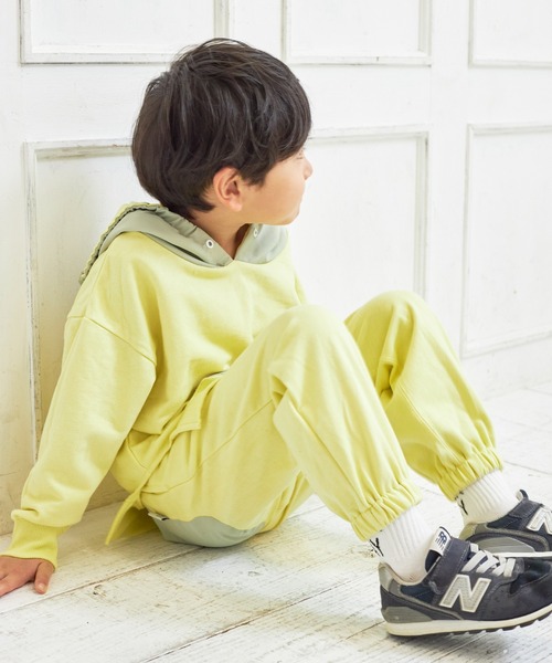 MAKE YOUR DAY(メイクユアデイ)の「スウェットパンツ■80~140cm(スウェットパンツ・キッズ・ライトグレー/イエロー・100/90/110/120/140/80/130)」の15枚目の写真