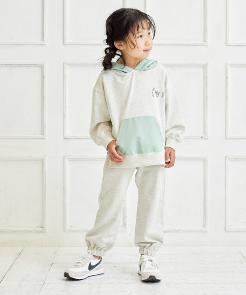 MAKE YOUR DAY(メイクユアデイ)の「スウェットパンツ■80~140cm(スウェットパンツ・キッズ・ライトグレー/イエロー・100/90/110/120/140/80/130)」の9枚目の写真