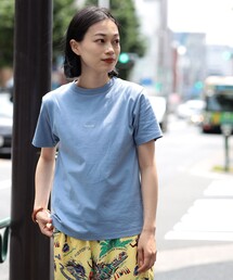 BEAMS BOY | BEAMS BOY / ボーイ エンブロイダリー クルー Tシャツ 23SS(Tシャツ/カットソー)